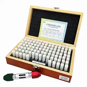 0.10mm-10.00mm precision ceramic pin plug gauge set