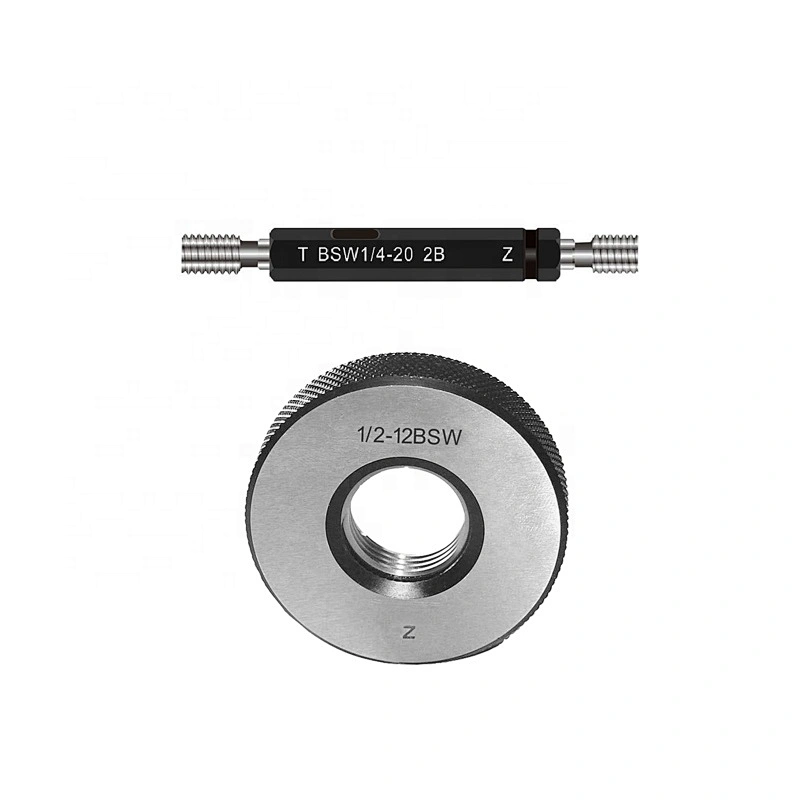 1/8~12 inch UN Whitworth Thread Gauges Go And Nogo UN UNS UNC UNF UNEF Bsw Bsf Thread Plug Ring Gauge