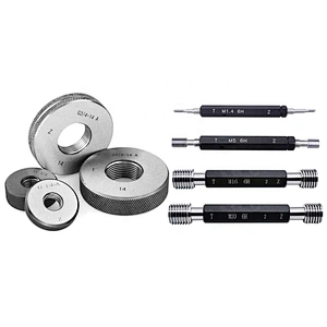 The Metric Screw Plug Gages Go And No Go 4H 5H 6H 7H 8H Thread Plug Gauge: M1~M300 Steel Gauge