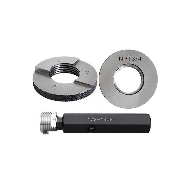 The Metric UN BSW PT RP Taper Trapezoidal thread pitch gauge GO NOGO Plug Ring gauge set
