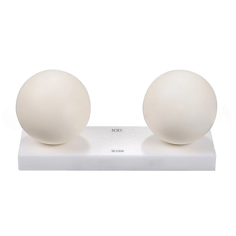 Ceramic Dumbbell Ball 2D 3D Detection Ball Mirror Matte Ball for the Calibration and Measurement of Optical Imaging Instrument