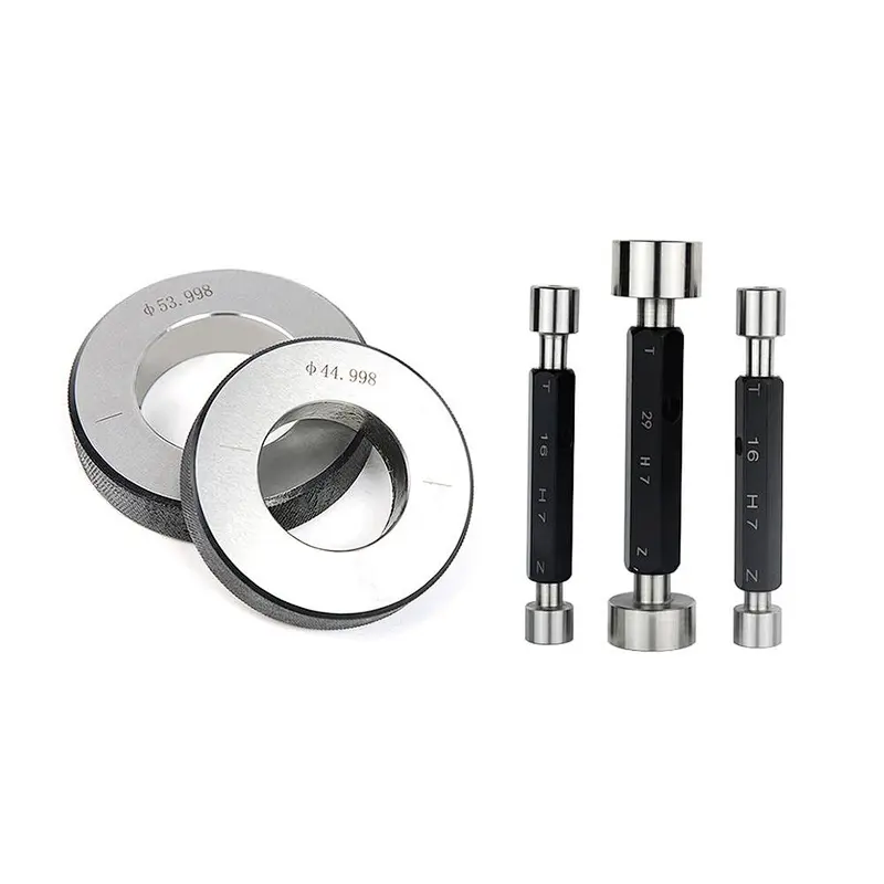 High Precision Thread Plug Ring Gauges Metric Go Nogo Thread Gauges