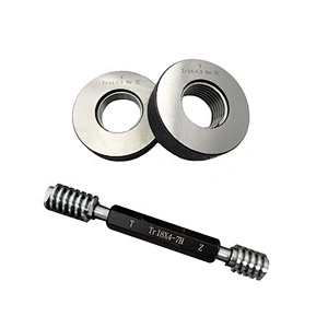 The Metric UN BSW PT RP Taper Trapezoidal thread pitch gauge GO NOGO Plug Ring gauge set