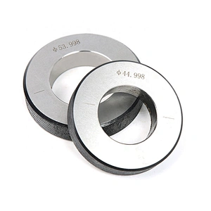 High Precision Tungsten Steel Plain Ring Gauges Go Nogo Smooth Plug Gauge D4mm-300mm