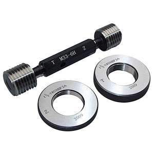 Outer inside diameter measuring Thread gauge Metric M1-M1000 6g 6H go nogo standard size thread gauge