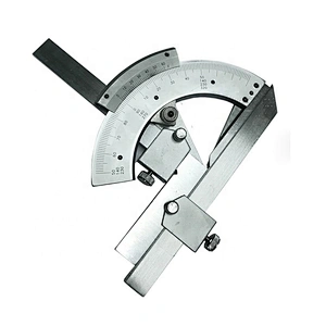 High quality steel 180 320 360 degree Vernier caliper Angle ruler universal bevel protractor