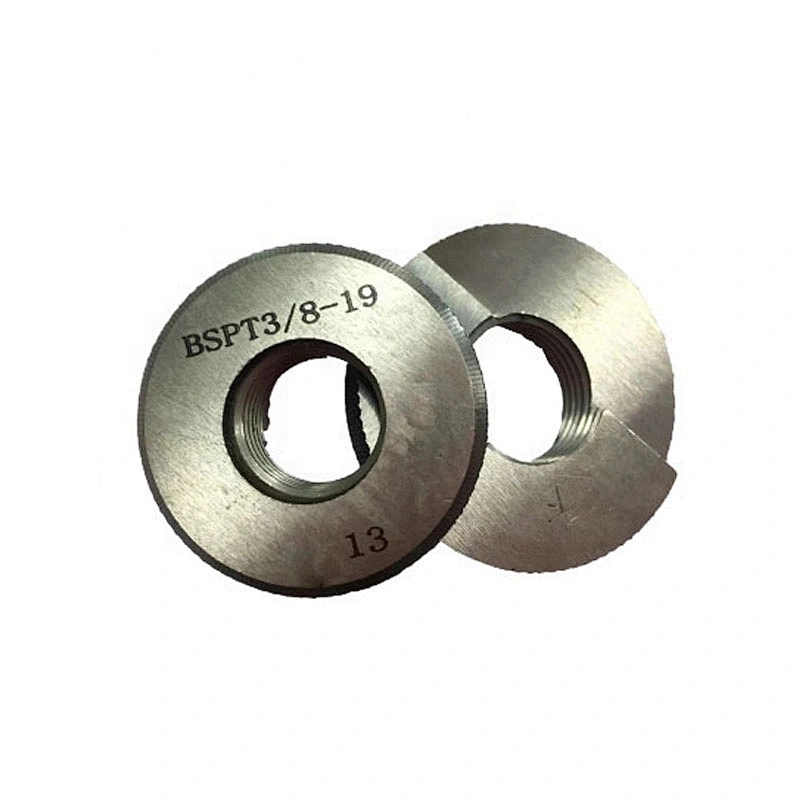 BSPT Pipe Taper Thread Ring Gauge BSPP Plug Gauge 1/8, 1/4, 3/8, 1/2, 3/4, 1