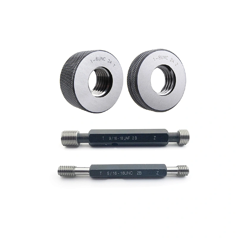 Un Unc Unf Uncf Screw Plug Gages Gcr15 Calibrate Go Nogo Thread Plug Gauge