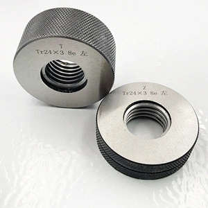 Trapezoidal (Tr) Thread Gauges Manufacturer Go And No Go Thread Plug Gauge: Tr8~140