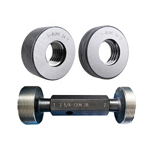 Un Screw Thread Gages Gcr15 Calibrate Go Nogo Unc Unf Uncf  1/4-12 Inch Thread Plug Gauge