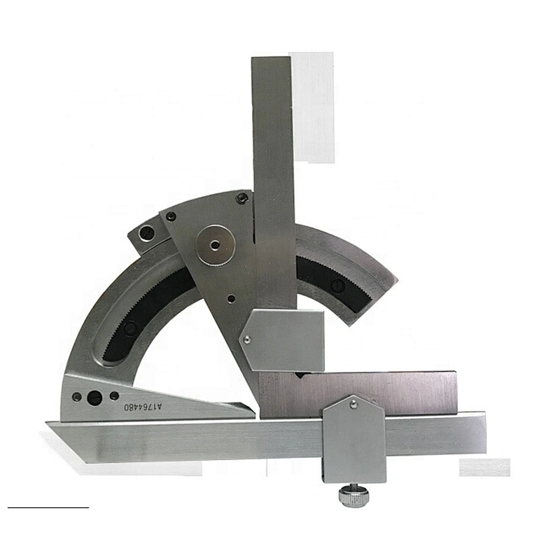 High quality steel 180 320 360 degree Vernier caliper Angle ruler universal bevel protractor