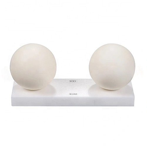Calibration Ceramic Dumbbell Ball 2D 3D Detection Ball Mirror Matte Ball for the Measurement of Optical Imaging Instrument