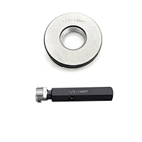 Taper NPT 60 degree UN thread plug ring gauge
