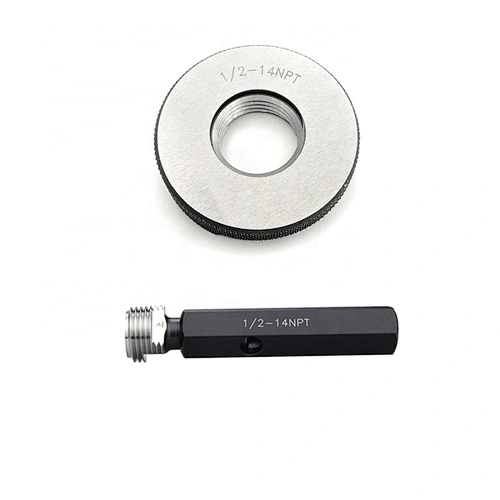 Taper NPT 60 degree UN thread plug ring gauge