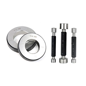 China Gauge Tool Manufacturer High Quality Carbide Thread Pipe Hole Diameter Measuring Tool Thread Ring Plug Gauge