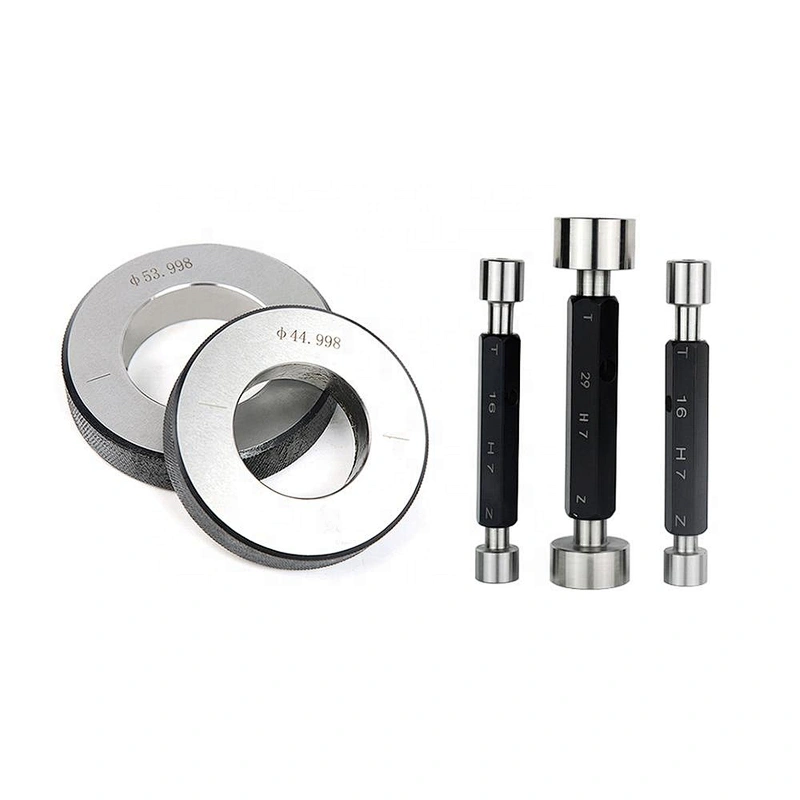 China Gauge Tool Manufacturer High Quality Carbide Thread Pipe Hole Diameter Measuring Tool Thread Ring Plug Gauge