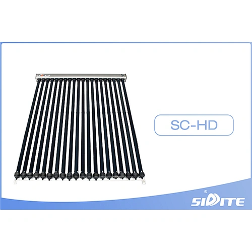 INLET AND OUTLET AT THE BOTTOM OF MANIFOLD SOLAR COLLECTOR SC-HD