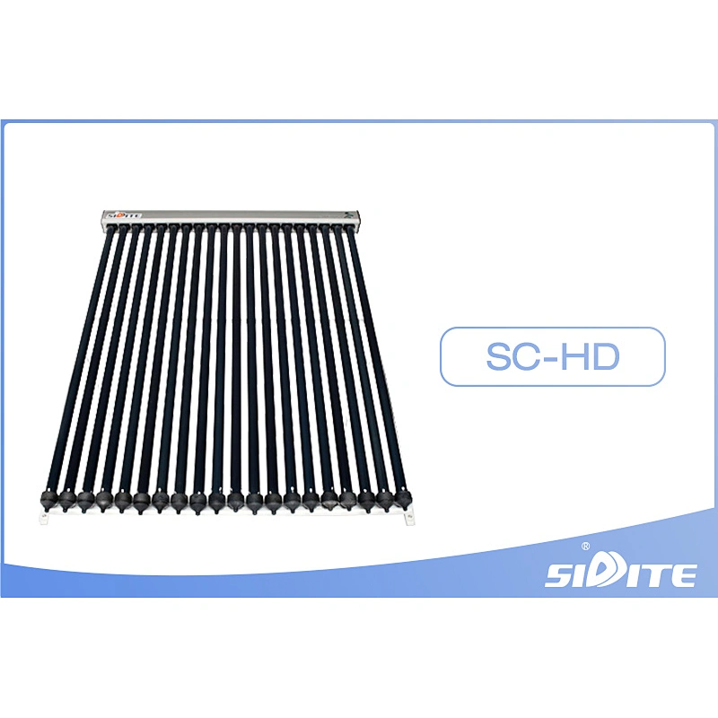 INLET AND OUTLET AT THE BOTTOM OF MANIFOLD SOLAR COLLECTOR SC-HD