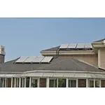 THE SPILT SOLAR HEATING SYSTEM IN LIUYING PARK VILLA IN TONGXIANG
