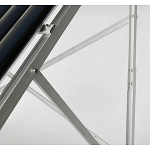 Adjustable frame solar collector