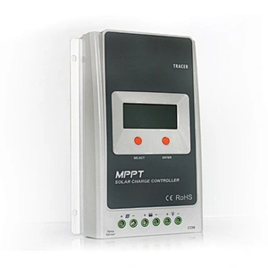 Common Positive Grounding MPPT Solar Charge Controller with LCD display 10/20/30/40 A