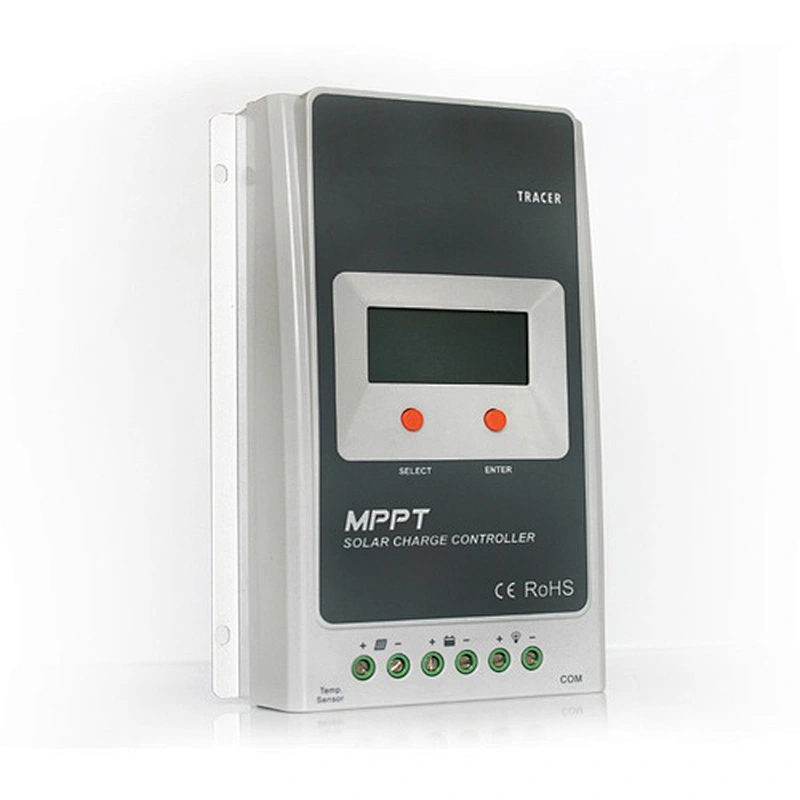 Common Positive Grounding MPPT Solar Charge Controller with LCD display 10/20/30/40 A
