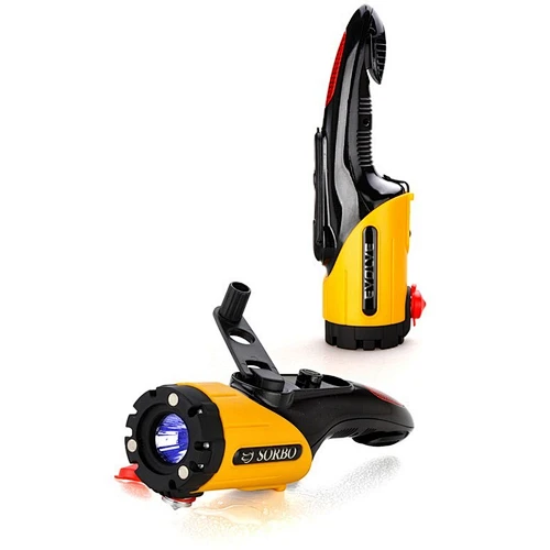 4 in 1 Multifunction Flashlight with Car Safety Belt Cut function