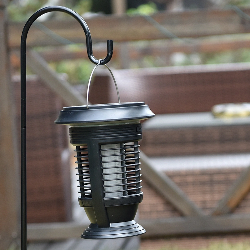 Rainproof Solar Garden Light with UV LED Mosquito Killer Tube Lamp