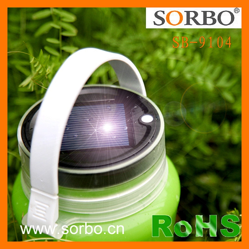Wholesale Solar LED Mini Telescopic Glow Camping Lantern for Indoors Outdoors