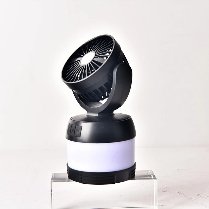 Portable USB Rechargeable Camping Lantern with Fan