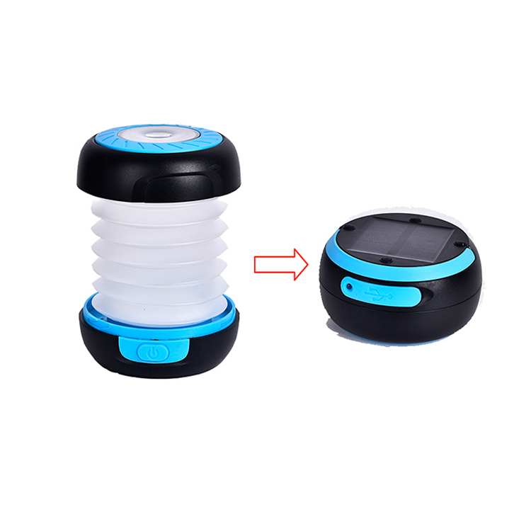 Solar Camping LED Lantern with Power Bank