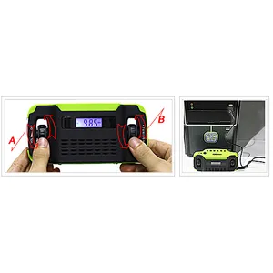 Hot Sale Portable Emergency Solar Powered Dynamo AM FM Radio Flashlight