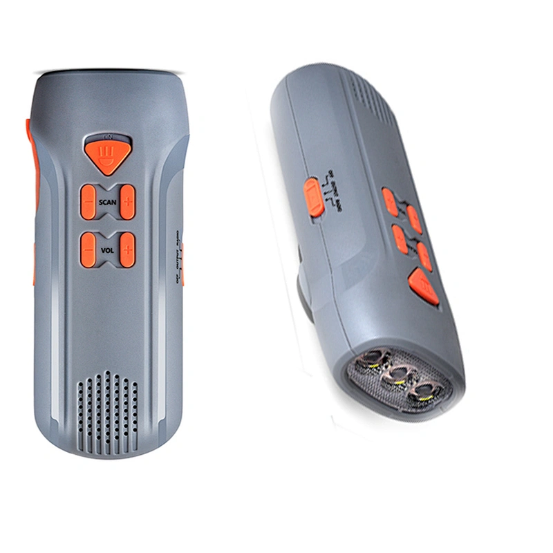 Hand Crank Emergency Radio Charger Flashlight