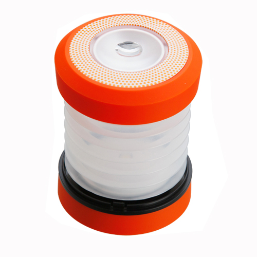 Emergency Collapsed LED Flashlight Solar Powered Camping Lantern Flashlight