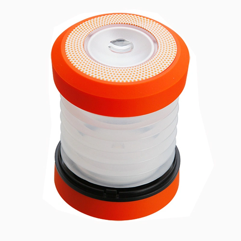 Emergency Collapsed LED Flashlight Solar Powered Camping Lantern Flashlight