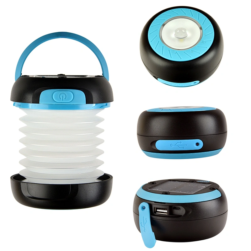 Solar Camping LED Lantern with Power Bank