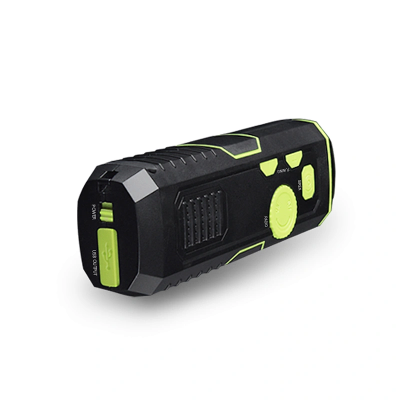 Portable Handheld USB Mini Fm Crank Radio Flashlight with USB