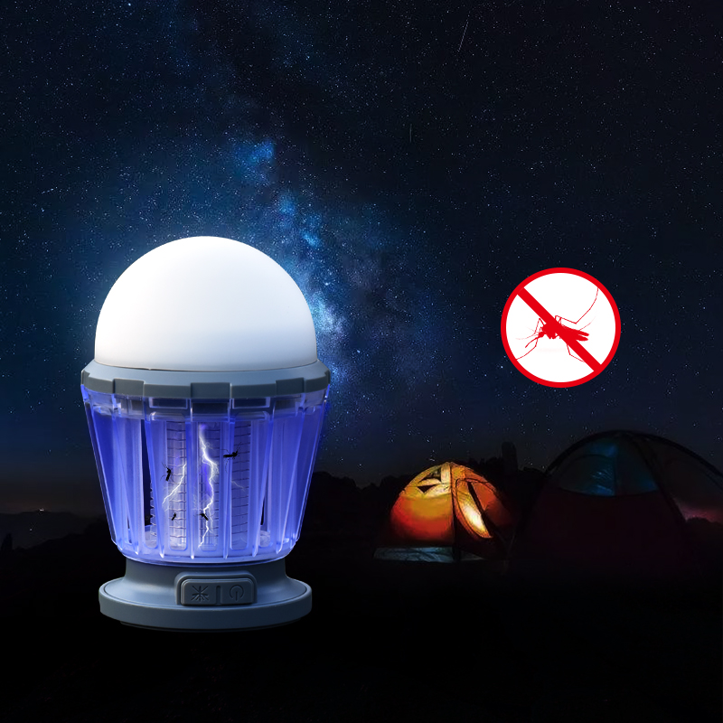 New Solar Electric Mosquito Killer Lamp Mosquito Repellent Trap