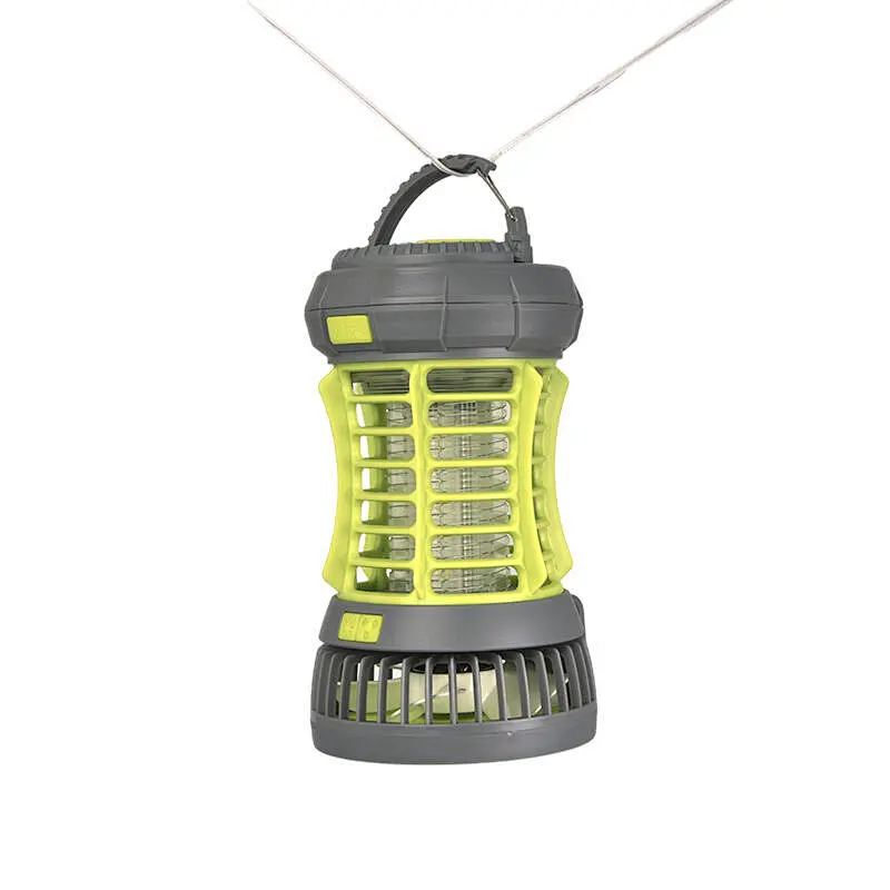 New LED Lantern with Mosquito Killer and Camping Fan Lamp