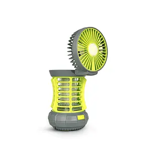 New LED Lantern with Mosquito Killer and Camping Fan Lamp