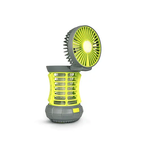 New LED Lantern with Mosquito Killer and Camping Fan Lamp