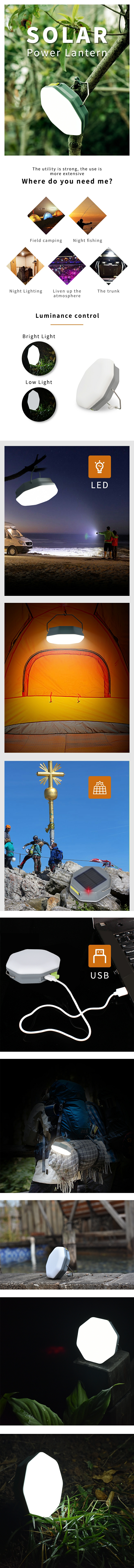 solar powered tent lights