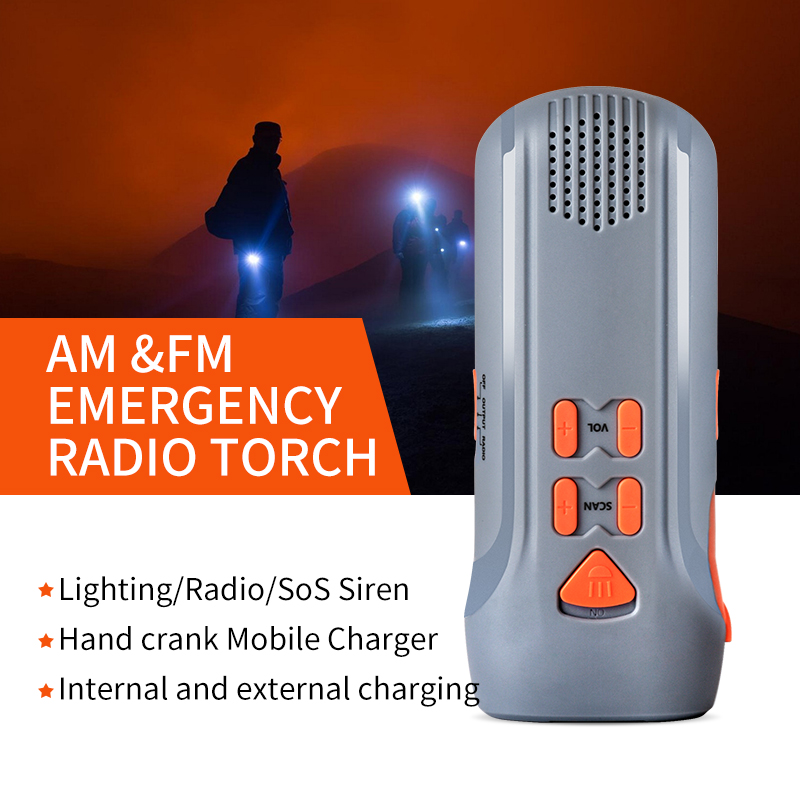 crank radio charger