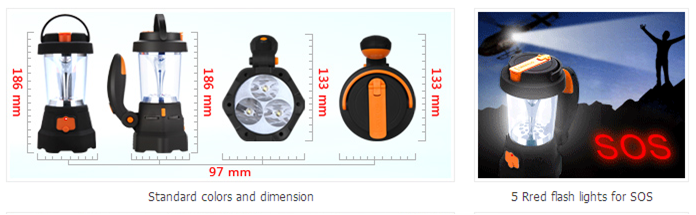 emergency multifunction flashlight manufactured