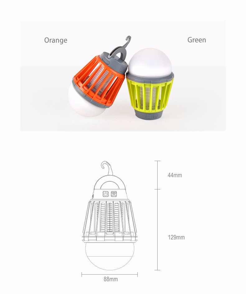 portable bug zapper light