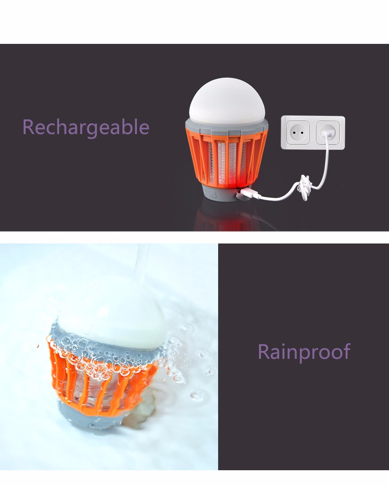 portable bug zapper light