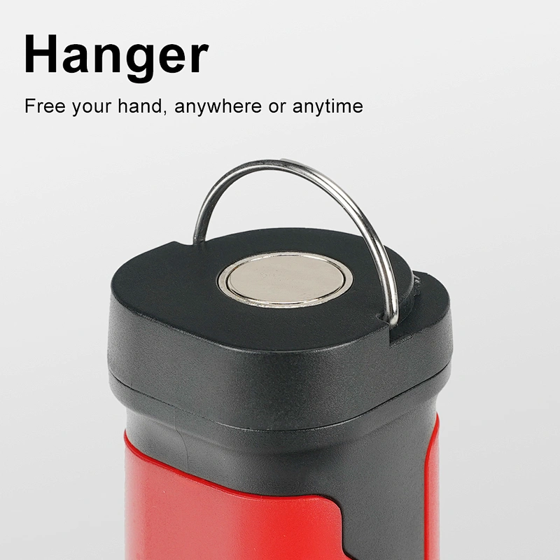 Portable  Outdoor Camping  Usb Rechargeable Cob Led Work  Light Lamp Flashlight Super Bright With Magnet