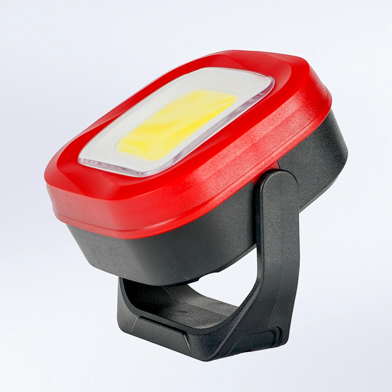 LED COB Work Light 180 Degree Rotate USB Rechargeable Anti-skidding Car Inspection Cordless Working Lamp with Magnet and Hook
