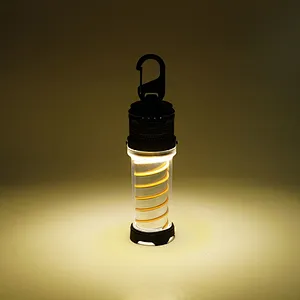 Waterproof Portable Outdoor Retro Camp Light   Camping Lantern Rechargeable Led Camping Lamp with Power Bank