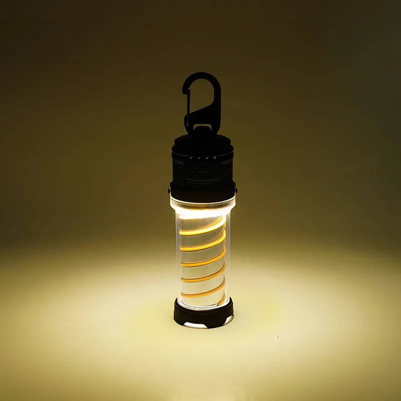 Waterproof Portable Outdoor Retro Camp Light   Camping Lantern Rechargeable Led Camping Lamp with Power Bank